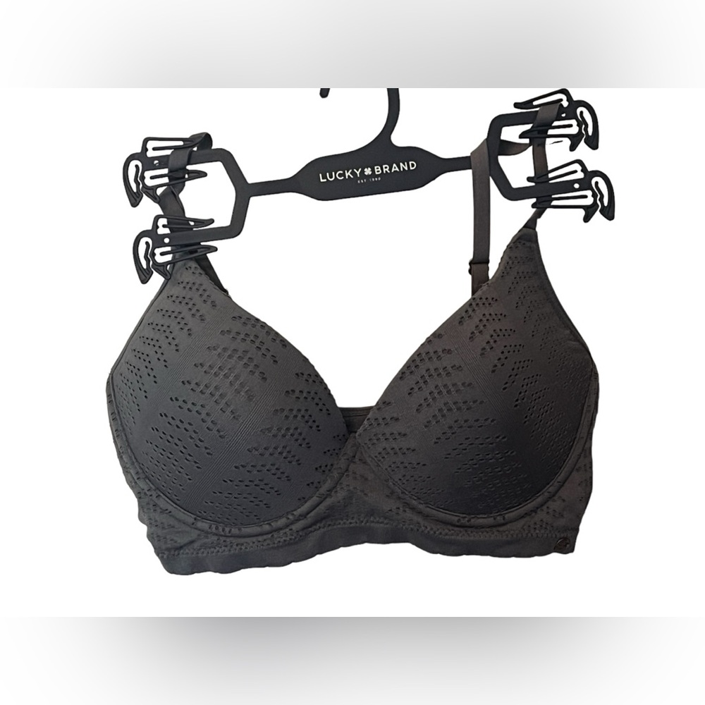 Lucky Brand Grey Bra 
Size 36B New!